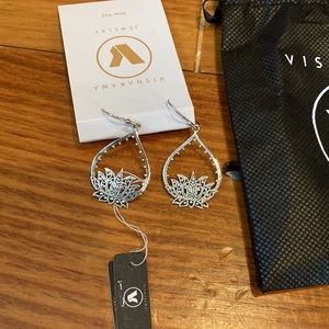 New! VISHAKAWA JEWELRY Earrings Turkey Sterling Silver 925